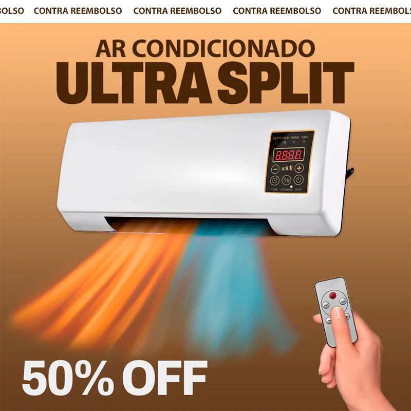 Ar Condicionado Portátil Ultra Split [ULTRA POTENTE]