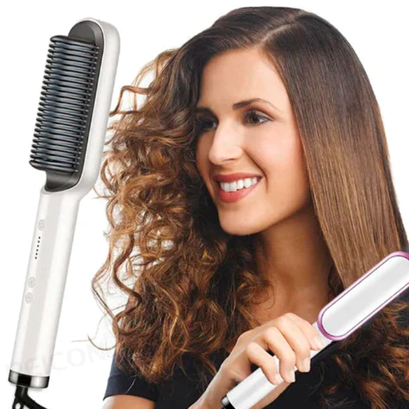 Escova Alisadora Beauty Hair [ALISAMENTO INSTANTÂNEO]
