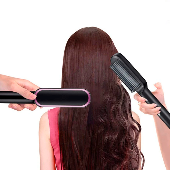 Escova Alisadora Beauty Hair [ALISAMENTO INSTANTÂNEO]